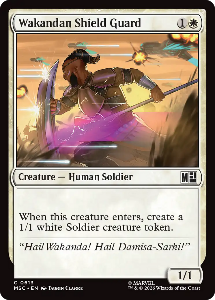 Wakandan Shield Guard [Marvel Super Heroes Commander] | Red Claw Gaming