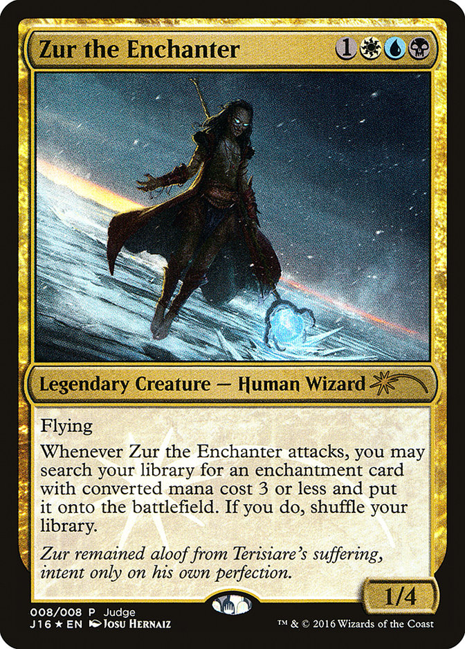 Zur the Enchanter [Judge Gift Cards 2016] MTG Single Magic: The Gathering | Red Claw Gaming