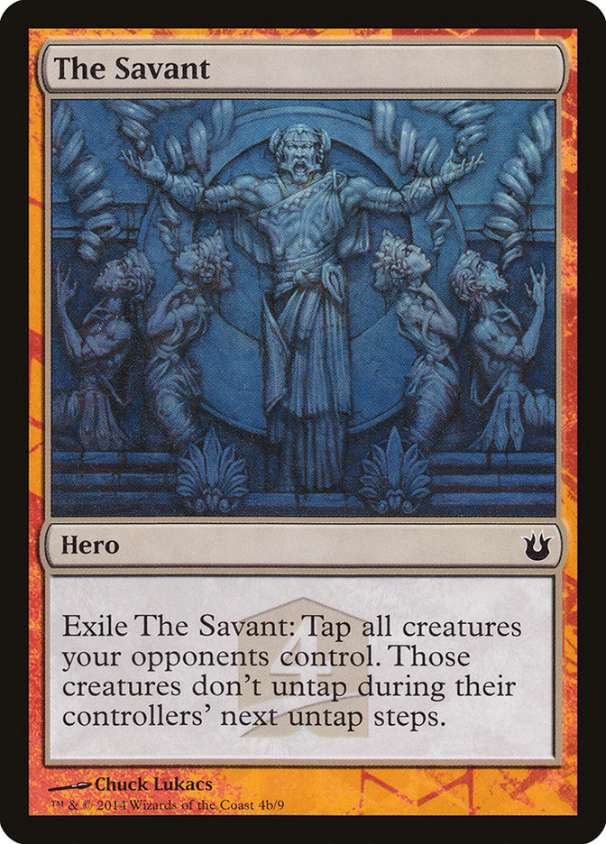 The Savant [Born of the Gods Hero's Path] MTG Single Magic: The Gathering | Red Claw Gaming