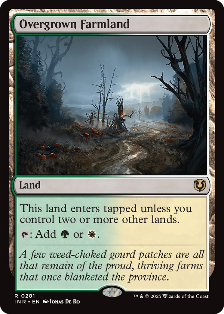 Overgrown Farmland [Innistrad Remastered] MTG Single Magic: The Gathering | Red Claw Gaming