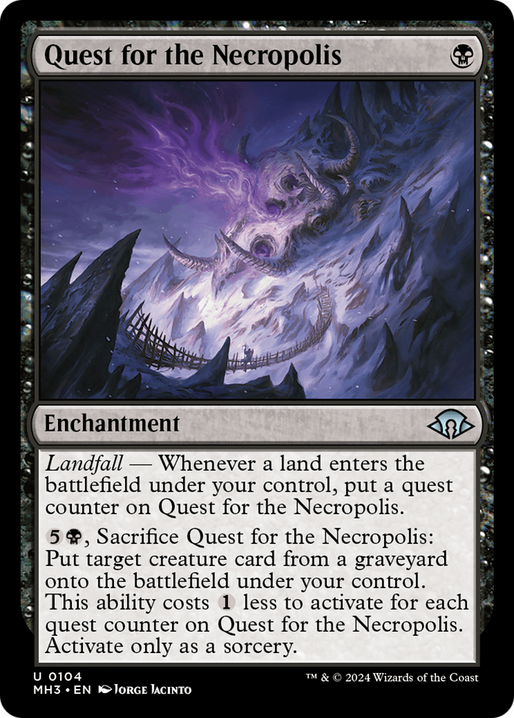 Quest for the Necropolis [Modern Horizons 3] MTG Single Magic: The Gathering | Red Claw Gaming