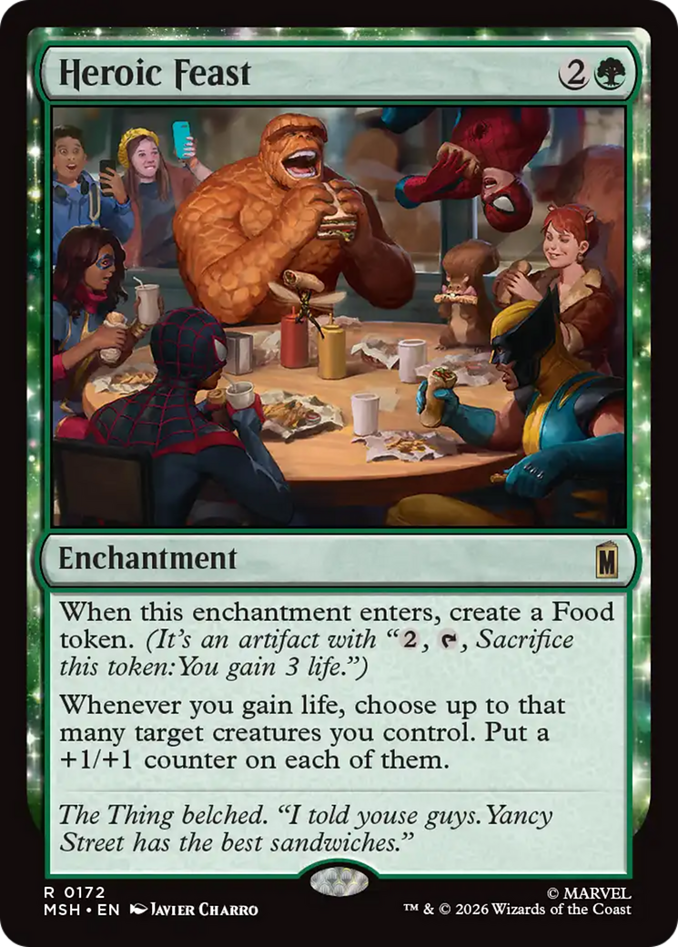 Heroic Feast [Marvel Super Heroes] | Red Claw Gaming