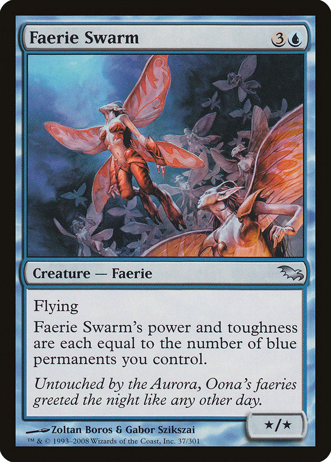 Faerie Swarm [Shadowmoor] MTG Single Magic: The Gathering | Red Claw Gaming