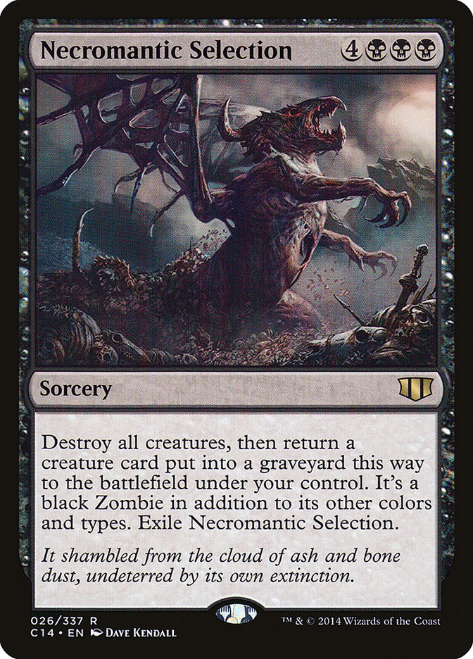 Necromantic Selection [Commander 2014] MTG Single Magic: The Gathering | Red Claw Gaming