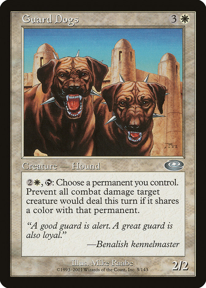 Guard Dogs [Planeshift] MTG Single Magic: The Gathering | Red Claw Gaming