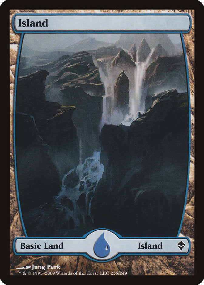 Island (235) [Zendikar] MTG Single Magic: The Gathering | Red Claw Gaming