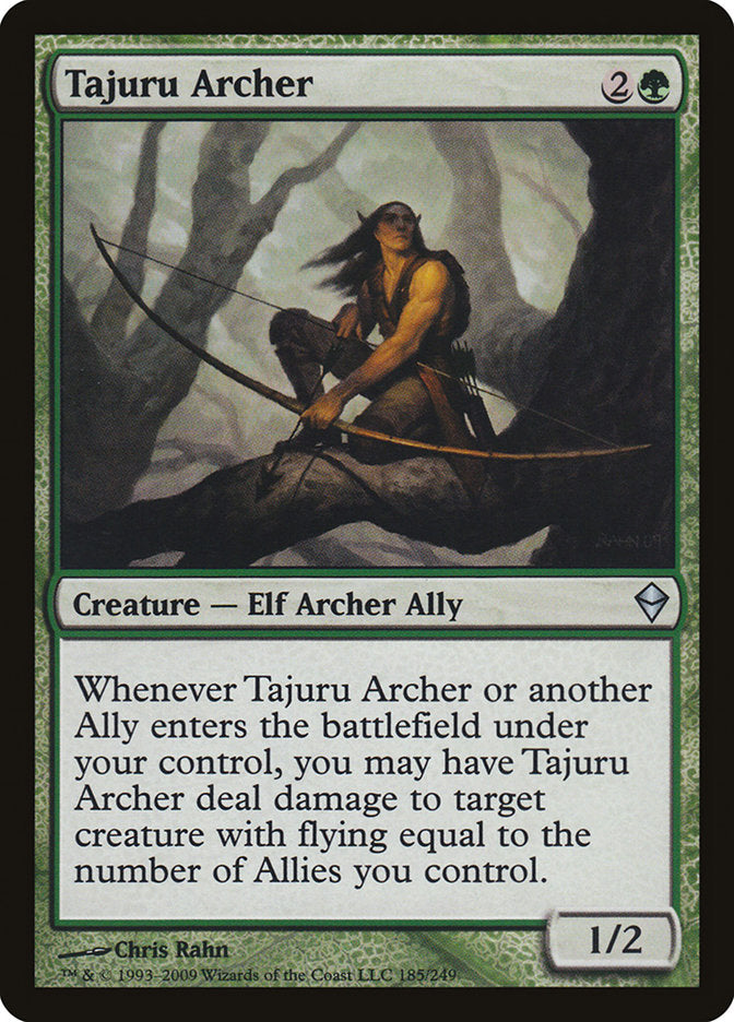 Tajuru Archer [Zendikar] MTG Single Magic: The Gathering | Red Claw Gaming