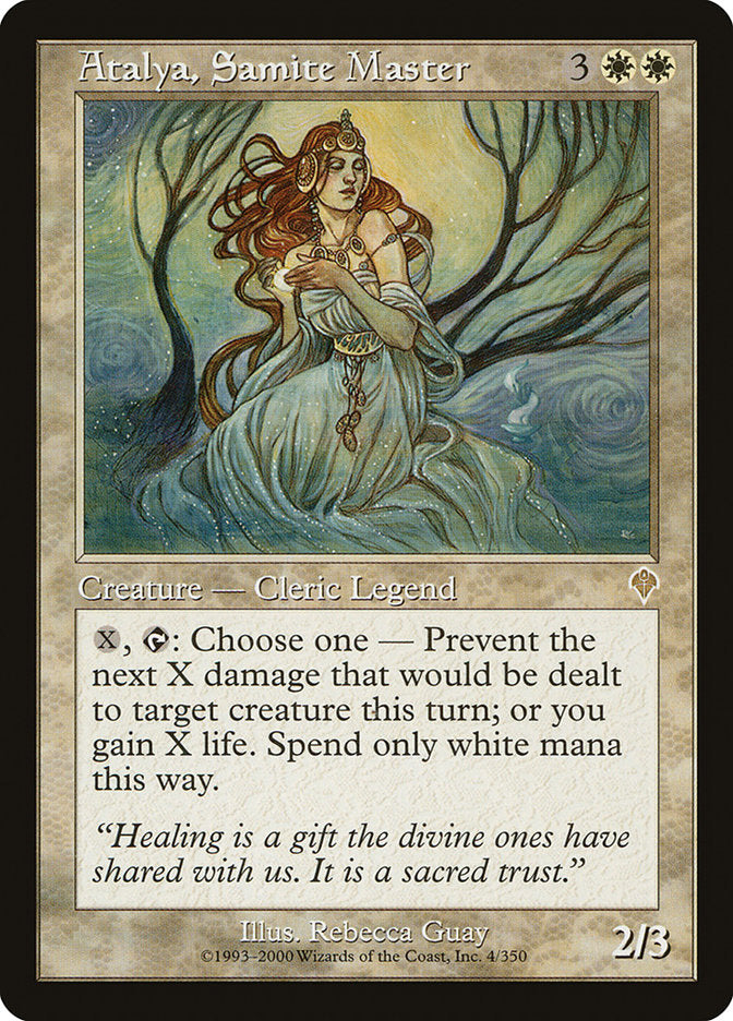 Atalya, Samite Master [Invasion] MTG Single Magic: The Gathering | Red Claw Gaming