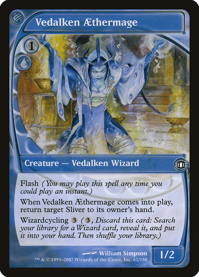 Vedalken Aethermage [Future Sight] MTG Single Magic: The Gathering | Red Claw Gaming