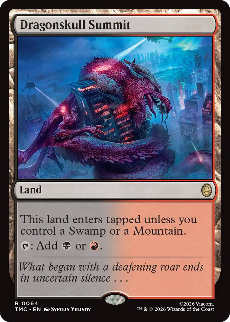 Dragonskull Summit [Teenage Mutant Ninja Turtles Commander] MTG Single Magic: The Gathering | Red Claw Gaming