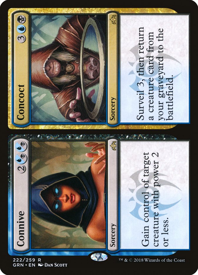 Connive // Concoct [Guilds of Ravnica] MTG Single Magic: The Gathering | Red Claw Gaming