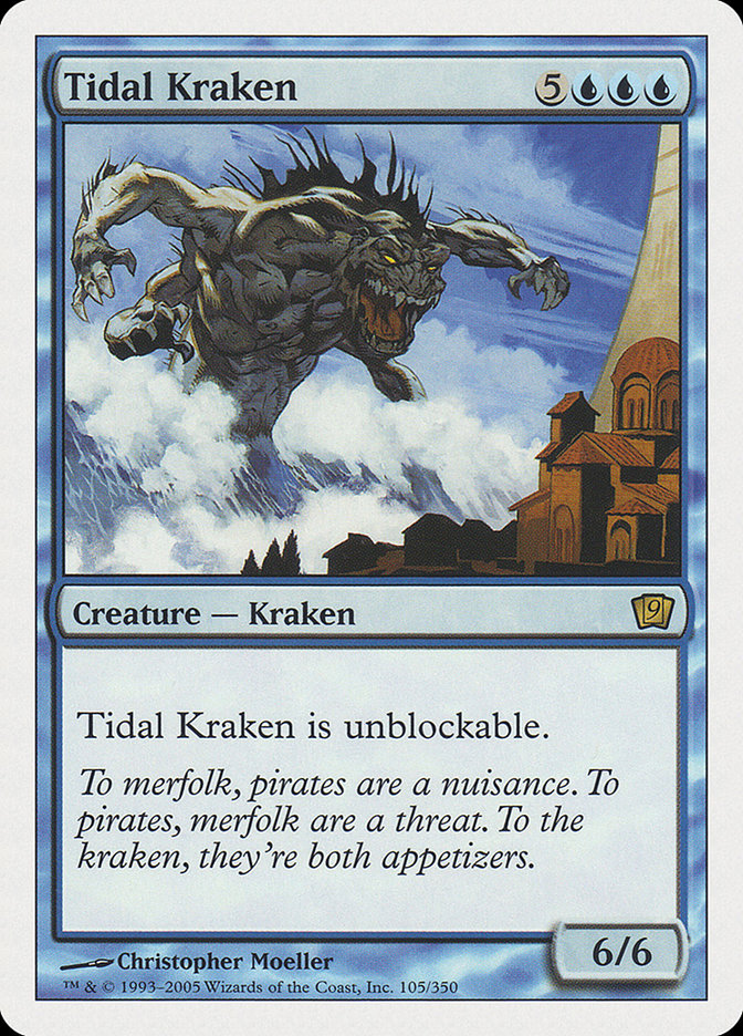 Tidal Kraken [Ninth Edition] MTG Single Magic: The Gathering | Red Claw Gaming