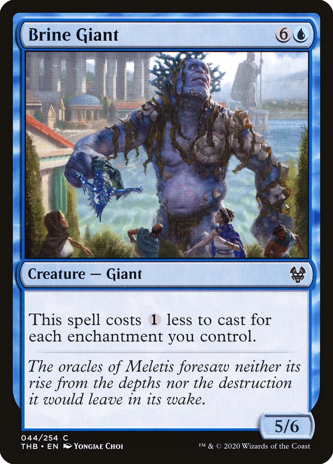 Brine Giant [Theros Beyond Death] MTG Single Magic: The Gathering | Red Claw Gaming