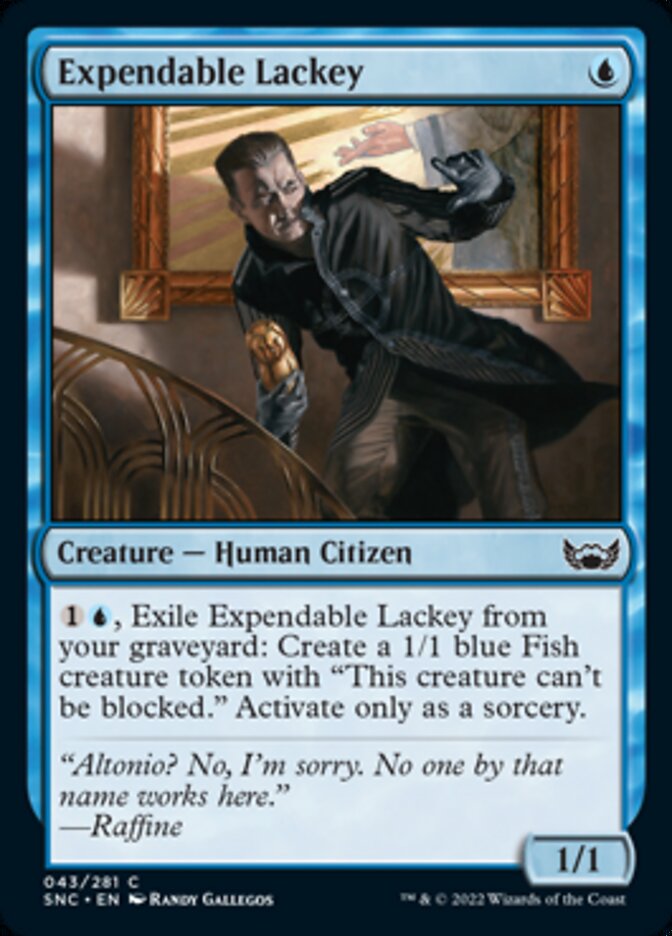 Expendable Lackey [Streets of New Capenna] MTG Single Magic: The Gathering | Red Claw Gaming
