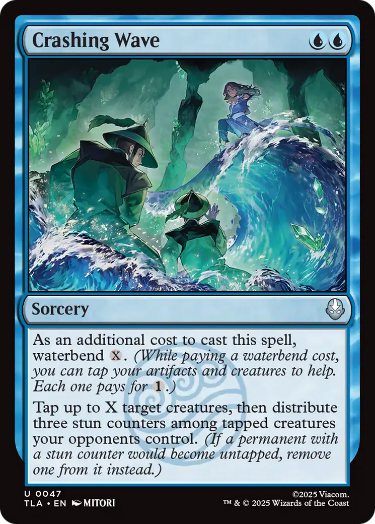 Crashing Wave [Avatar: The Last Airbender] MTG Single Magic: The Gathering | Red Claw Gaming