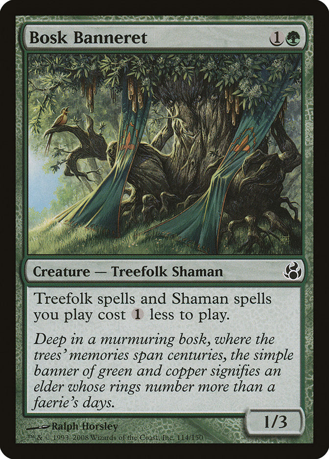 Bosk Banneret [Morningtide] MTG Single Magic: The Gathering | Red Claw Gaming