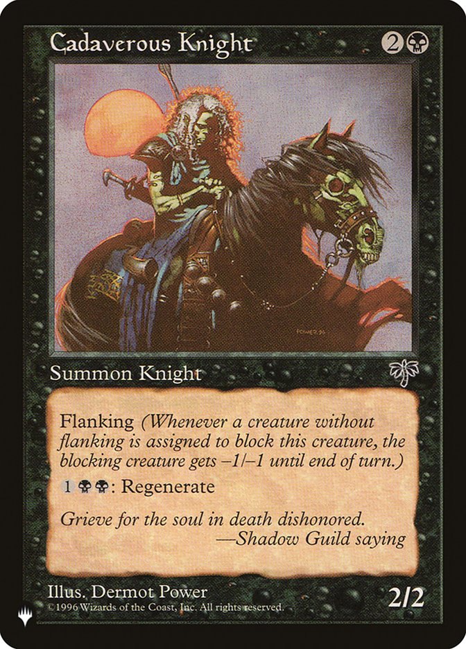 Cadaverous Knight [The List] MTG Single Magic: The Gathering | Red Claw Gaming