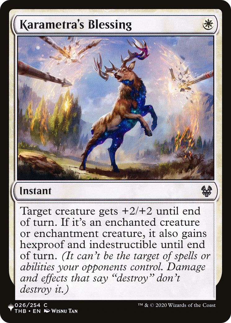 Karametra's Blessing [The List] MTG Single Magic: The Gathering | Red Claw Gaming