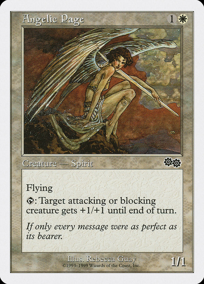 Angelic Page [Battle Royale] MTG Single Magic: The Gathering | Red Claw Gaming