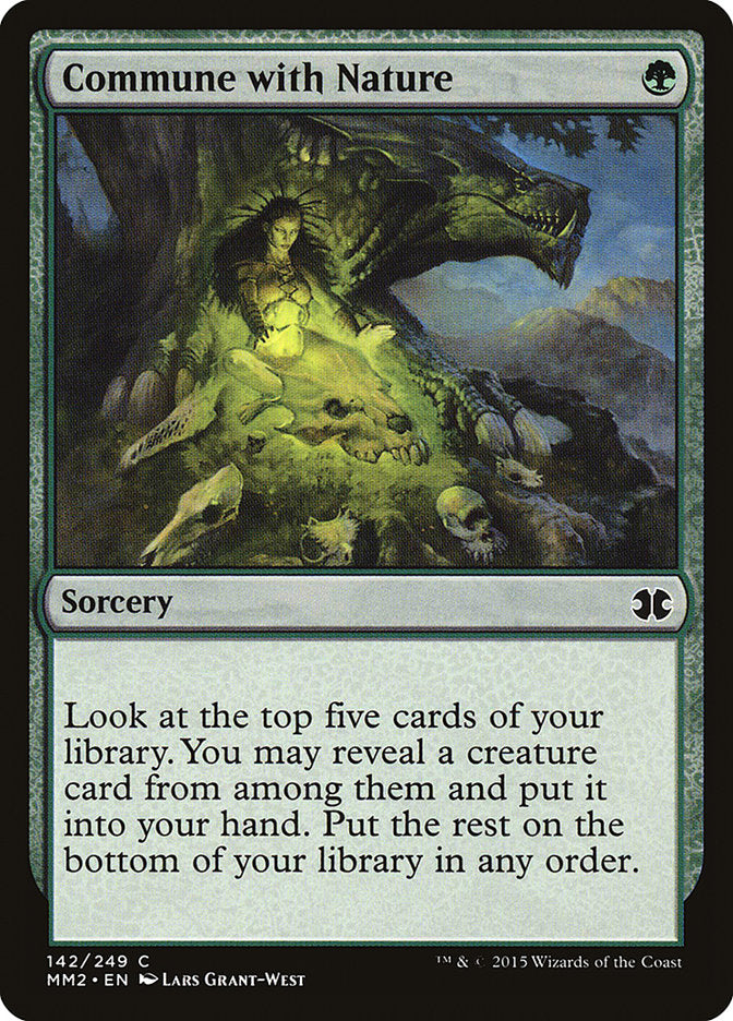 Commune with Nature [Modern Masters 2015] MTG Single Magic: The Gathering | Red Claw Gaming