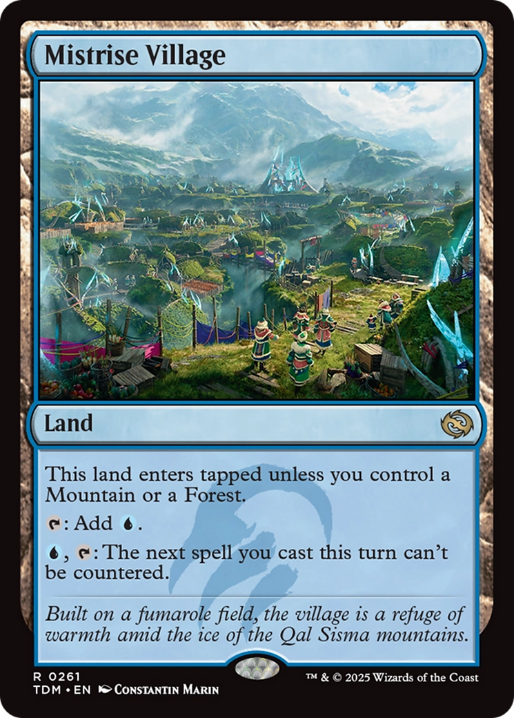 Mistrise Village [Tarkir: Dragonstorm] MTG Single Magic: The Gathering | Red Claw Gaming