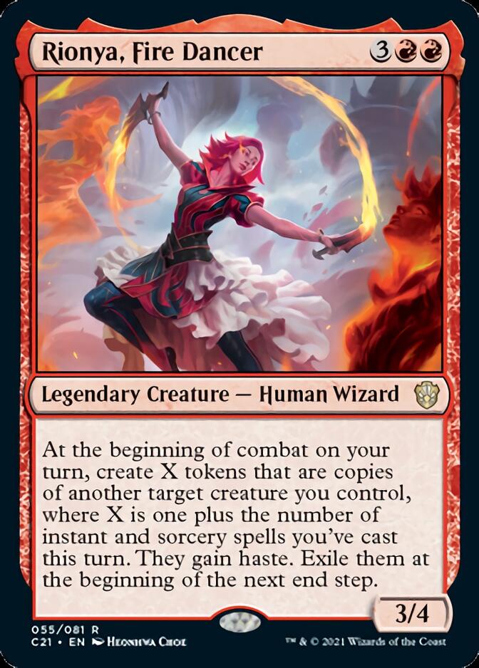 Rionya, Fire Dancer [Commander 2021] MTG Single Magic: The Gathering | Red Claw Gaming