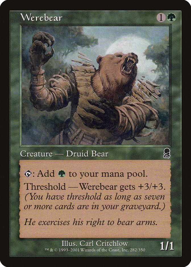 Werebear [Odyssey] MTG Single Magic: The Gathering | Red Claw Gaming