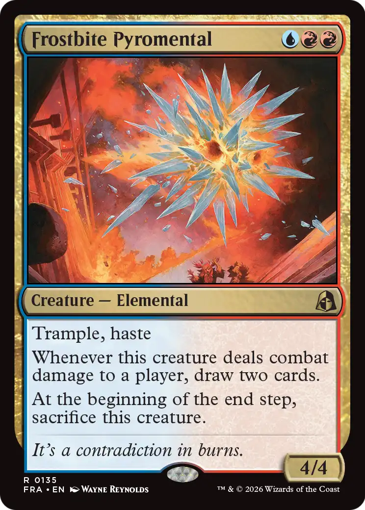 Frostbite Pyromental [Reality Fracture] MTG Single Magic: The Gathering | Red Claw Gaming