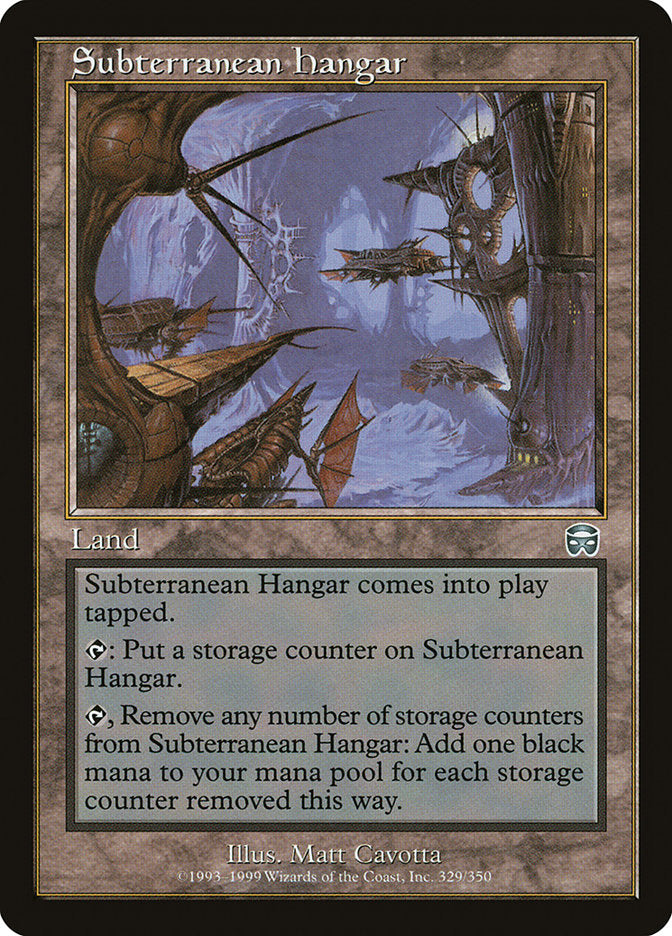 Subterranean Hangar [Mercadian Masques] MTG Single Magic: The Gathering | Red Claw Gaming