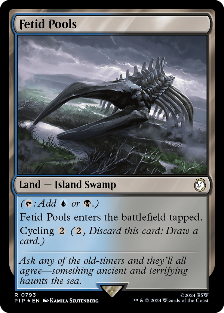 Fetid Pools (Surge Foil) [Fallout] MTG Single Magic: The Gathering | Red Claw Gaming
