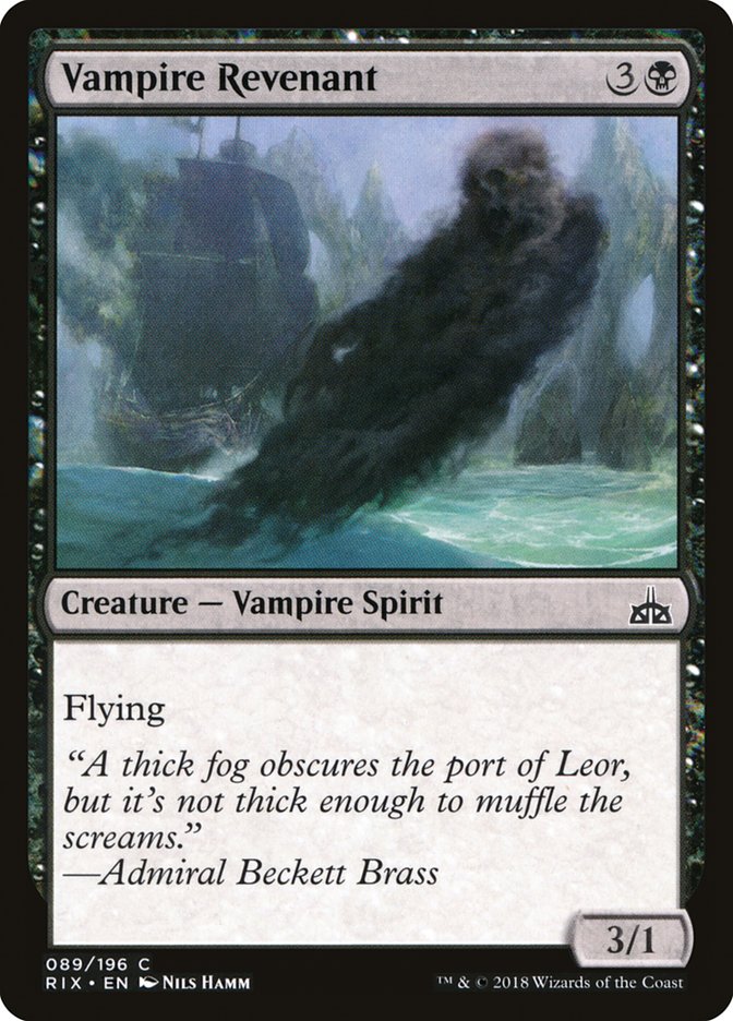 Vampire Revenant [Rivals of Ixalan] MTG Single Magic: The Gathering | Red Claw Gaming