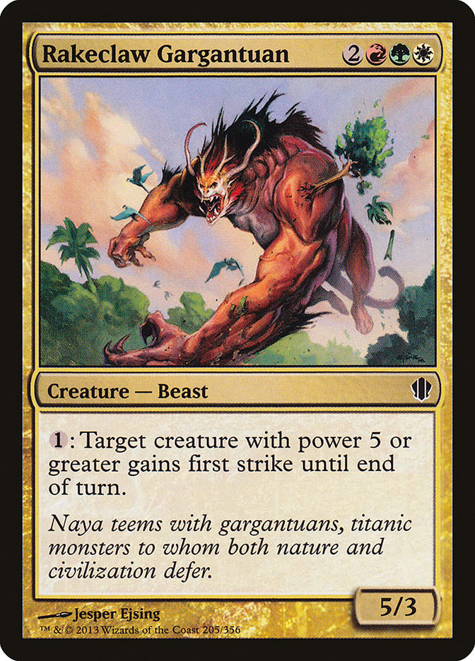 Rakeclaw Gargantuan [Commander 2013] MTG Single Magic: The Gathering | Red Claw Gaming
