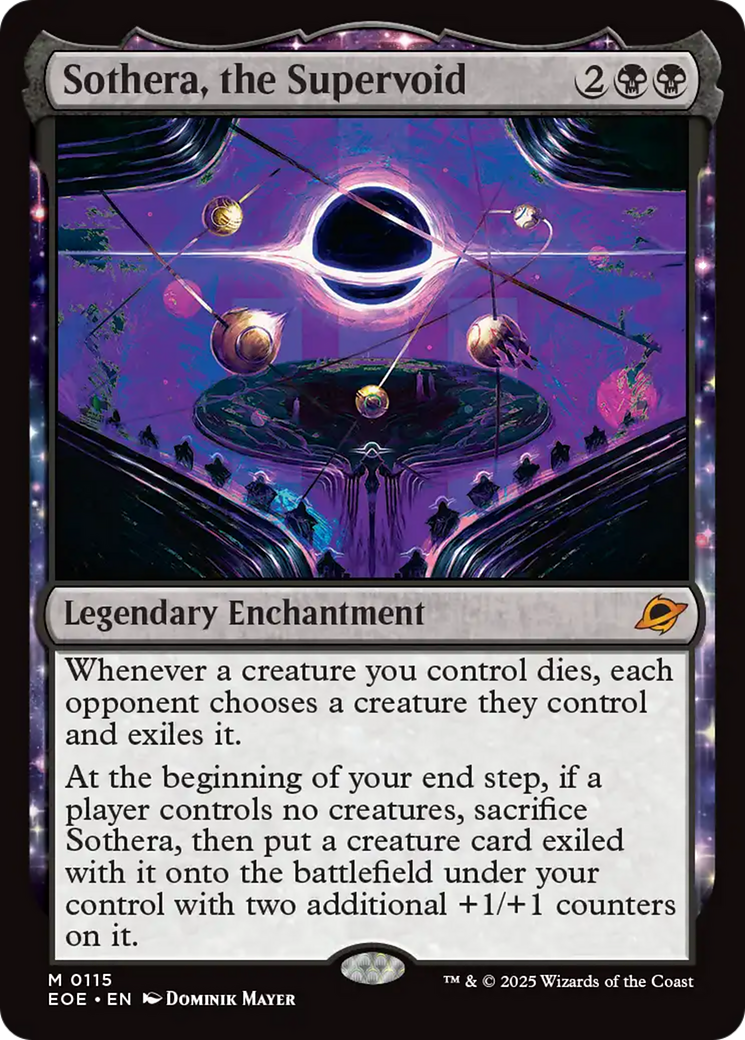 Sothera, the Supervoid [Edge of Eternities] MTG Single Magic: The Gathering | Red Claw Gaming