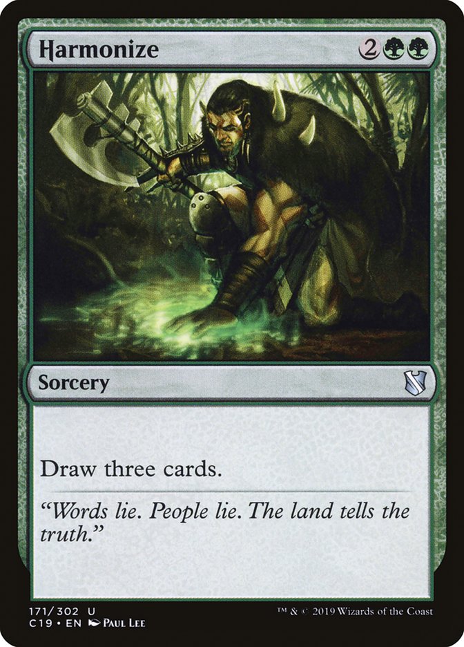 Harmonize [Commander 2019] MTG Single Magic: The Gathering | Red Claw Gaming