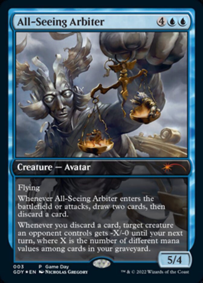 All-Seeing Arbiter [Game Day 2022] MTG Single Magic: The Gathering | Red Claw Gaming