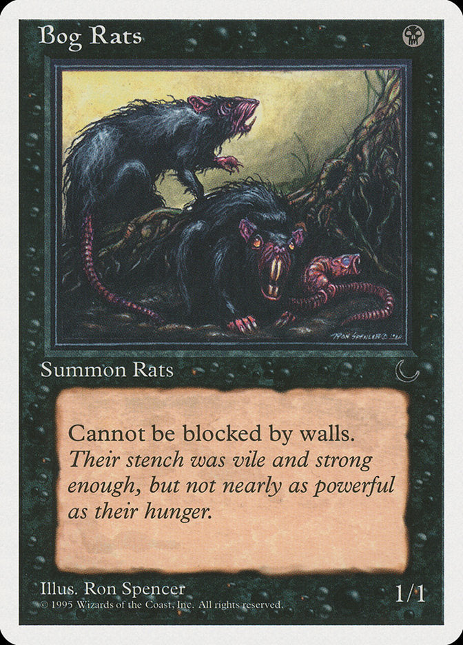 Bog Rats [Chronicles] MTG Single Magic: The Gathering | Red Claw Gaming