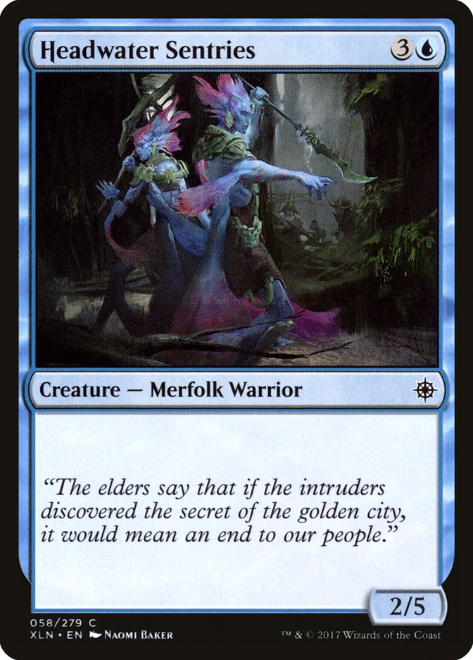 Headwater Sentries [Ixalan] MTG Single Magic: The Gathering | Red Claw Gaming