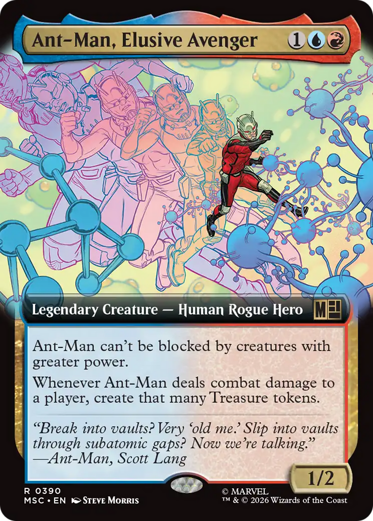 Ant-Man, Elusive Avenger (Extended Art) [Marvel Super Heroes Commander] | Red Claw Gaming