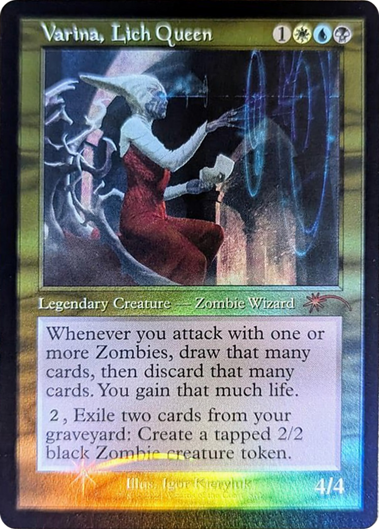 Varina, Lich Queen (Retro Frame) [Secret Lair Drop Series] MTG Single Magic: The Gathering | Red Claw Gaming