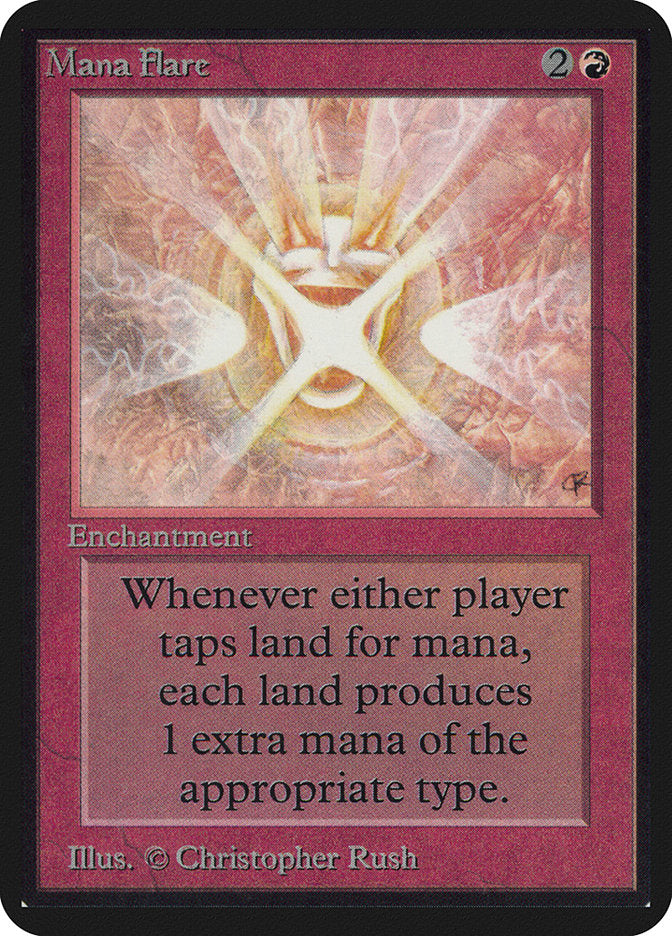 Mana Flare [Alpha Edition] MTG Single Magic: The Gathering | Red Claw Gaming