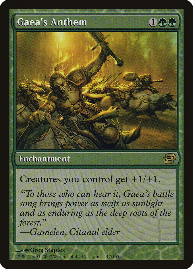 Gaea's Anthem [Planar Chaos] MTG Single Magic: The Gathering | Red Claw Gaming
