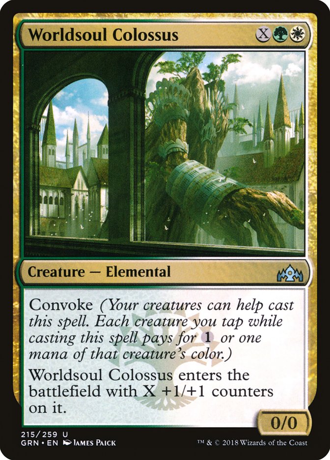Worldsoul Colossus [Guilds of Ravnica] MTG Single Magic: The Gathering | Red Claw Gaming