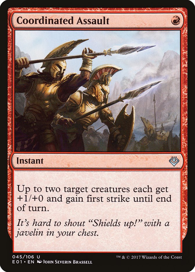Coordinated Assault [Archenemy: Nicol Bolas] MTG Single Magic: The Gathering | Red Claw Gaming