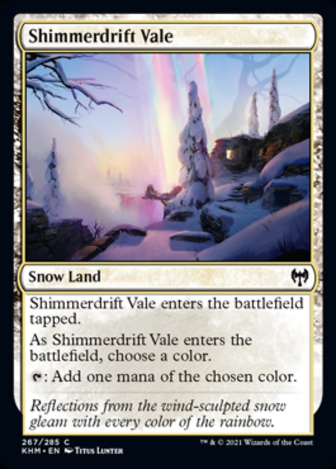 Shimmerdrift Vale [Kaldheim] MTG Single Magic: The Gathering | Red Claw Gaming