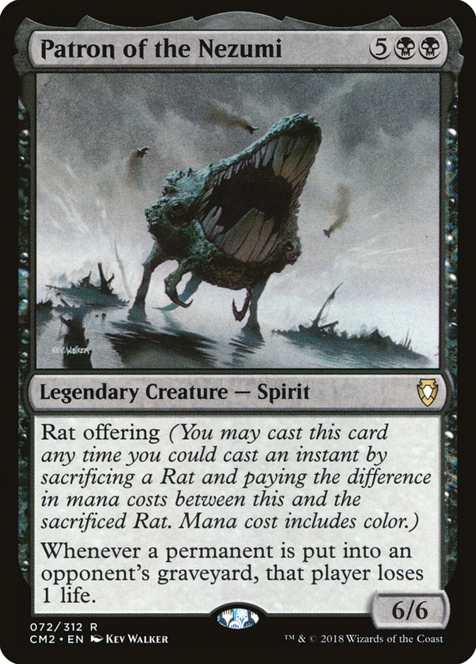 Patron of the Nezumi [Commander Anthology Volume II] MTG Single Magic: The Gathering | Red Claw Gaming