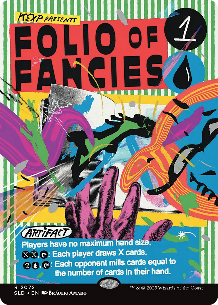 Folio of Fancies [Secret Lair Drop Series] MTG Single Magic: The Gathering | Red Claw Gaming
