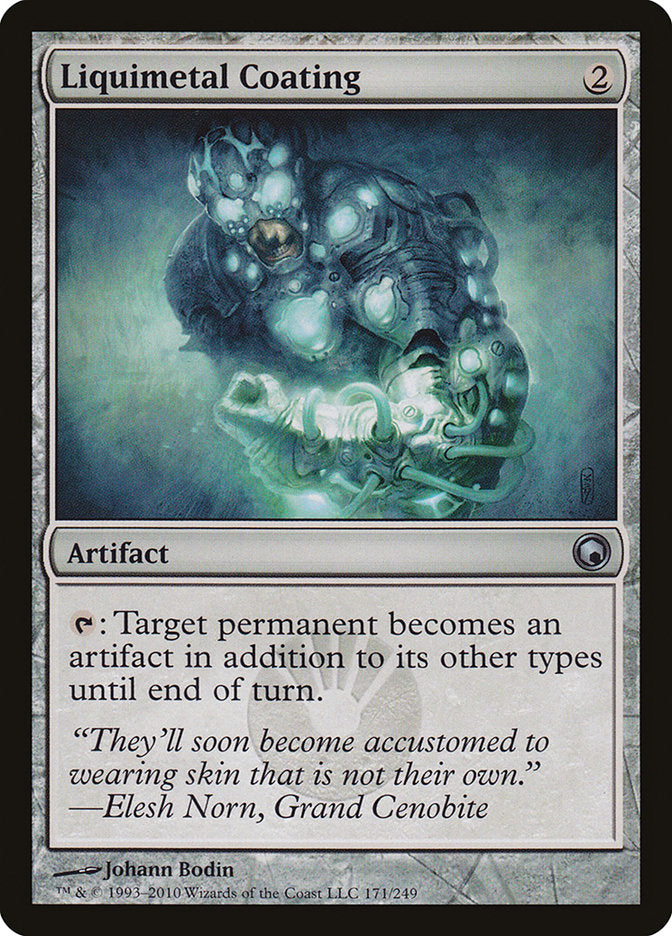 Liquimetal Coating [Scars of Mirrodin] MTG Single Magic: The Gathering | Red Claw Gaming