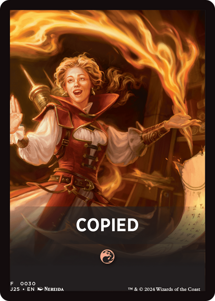 Copied Theme Card [Foundations Jumpstart Front Cards] MTG Single Magic: The Gathering | Red Claw Gaming