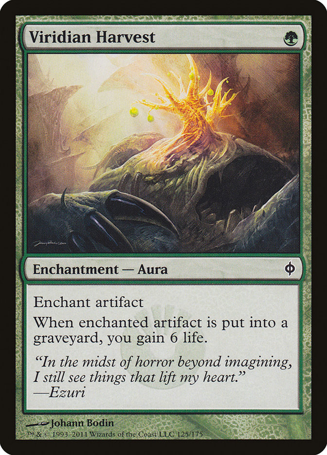 Viridian Harvest [New Phyrexia] MTG Single Magic: The Gathering | Red Claw Gaming