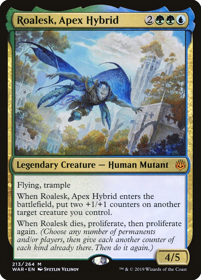 Roalesk, Apex Hybrid [War of the Spark] MTG Single Magic: The Gathering | Red Claw Gaming